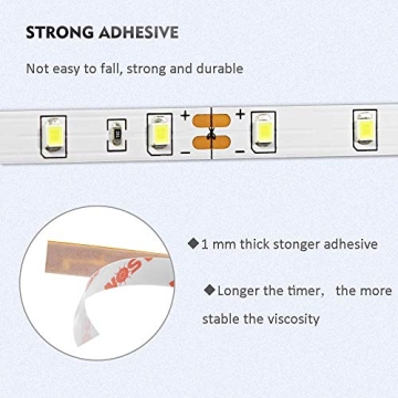 MYPLUS 16.4ft LED Strip Lights with Dimming Control