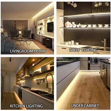 MYPLUS 16.4ft LED Strip Lights with Dimming Control