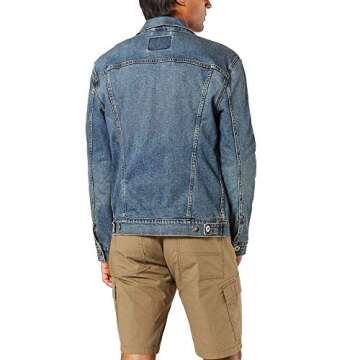 Levi Strauss Signature Gold Men's Signature Trucker Jacket, Johnny, XXL
