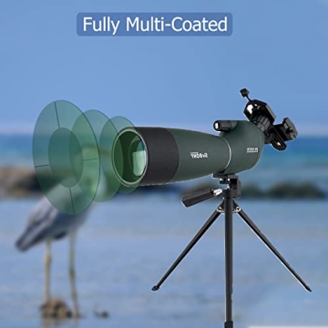Affordable SVBONY SV28 Spotting Scope for Bird Watching