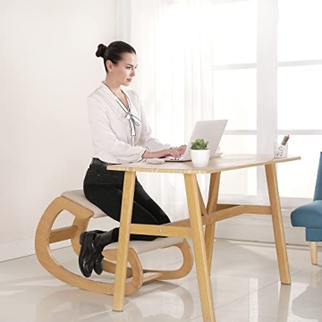 Ergonomic Kneeling Rocking Chair - Comfort & Style