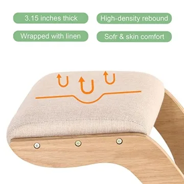 Ergonomic Kneeling Rocking Chair - Comfort & Style