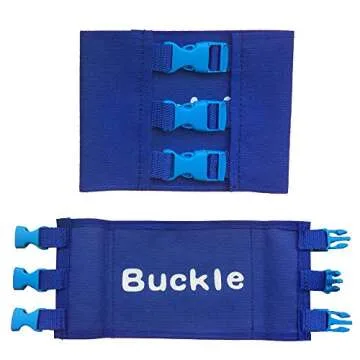 LISKTO Busy Board for Fine Motor Skills & Dressing Fun