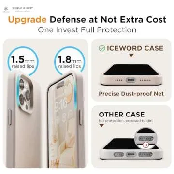 IceSword iPhone 15 Pro Max Case | Vibrant Silicone Protection