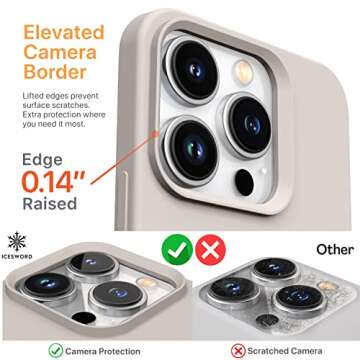 IceSword iPhone 15 Pro Max Case | Vibrant Silicone Protection