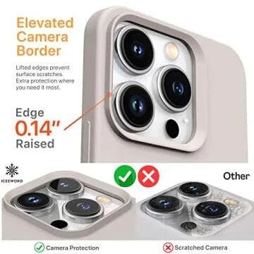 IceSword iPhone 15 Pro Max Case | Vibrant Silicone Protection