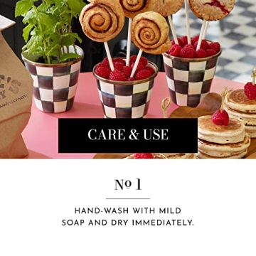 MacKenzie-Childs Decorative Herb Pots - Set of 3