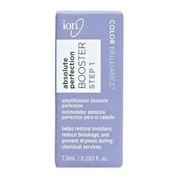 Ion Absolute Perfection Booster Step 1, Repairing, Generates New Bonds in Hair, Reduces Breakage, Restores Moisture