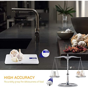 Buy MegaWise Precision Food Scale 33lb USB Rechargeable Kitchen Scale