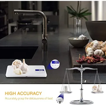 Buy MegaWise Precision Food Scale 33lb USB Rechargeable Kitchen Scale