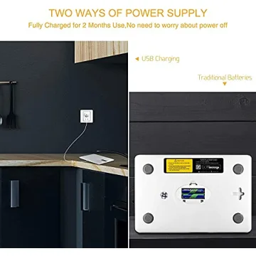 Buy MegaWise Precision Food Scale 33lb USB Rechargeable Kitchen Scale