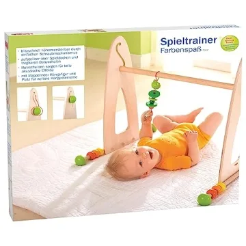 HABA Color Fun Play Gym - Adjustable Activity Center