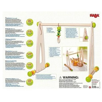 HABA Color Fun Play Gym - Adjustable Activity Center
