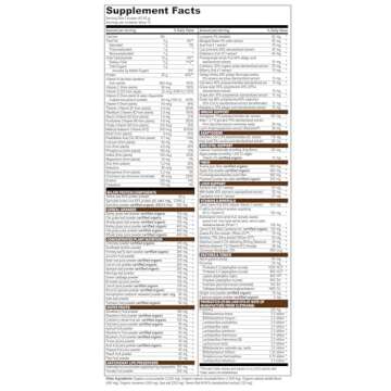 Vibrant Health, Maximum Vibrance, Complete Vegan Meal Shake with Plant-Based Protein, Chocolate Chun...