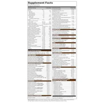 Vibrant Health, Maximum Vibrance, Complete Vegan Meal Shake with Plant-Based Protein, Chocolate Chun...