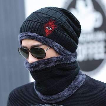 Stylish Anatomical Heart Embroidered Iron-On Patches