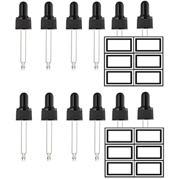 Premium Glass Dropper Set for Essential Oils