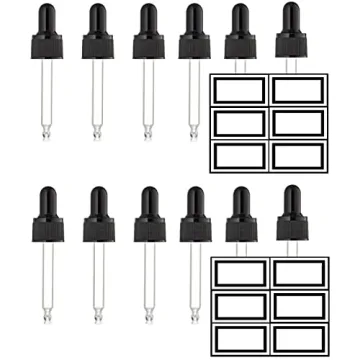 Premium Glass Dropper Set for Essential Oils