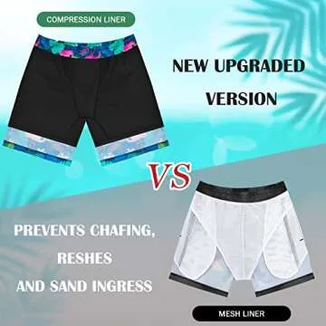 OlyPegic Boys Swim Trunks Size 10-12, Boy Swim Shorts Boy Bathing Suit Swimsuit Kids Swimwear Board Shorts with Boxer Brief Liner Compression Toddler Beach Running Swim Trunks (Flamingo)