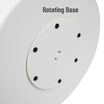 Mind Reader 2-Tier Snack Carousel for Easy Organization