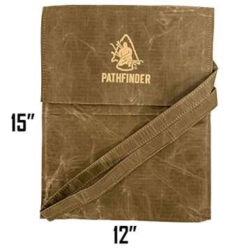 Durable Pathfinder School Waxed Canvas Haversack Bag