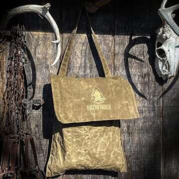 Durable Pathfinder School Waxed Canvas Haversack Bag