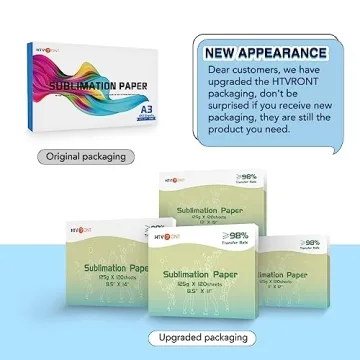 HTVRONT Sublimation Paper 8.5 x 11 Inch - 120 Sheets