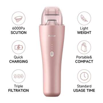 RUBOT Cordless Handheld Vacuum for Quick Clean-ups