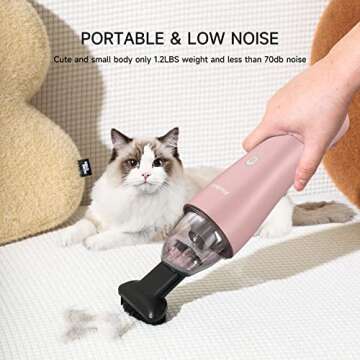 RUBOT Cordless Handheld Vacuum for Quick Clean-ups