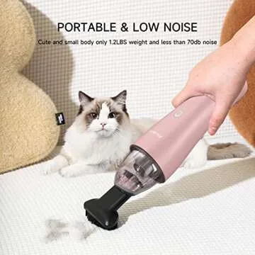 RUBOT Cordless Handheld Vacuum for Quick Clean-ups