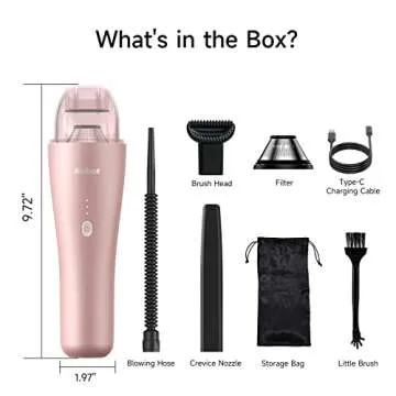 RUBOT Cordless Handheld Vacuum for Quick Clean-ups