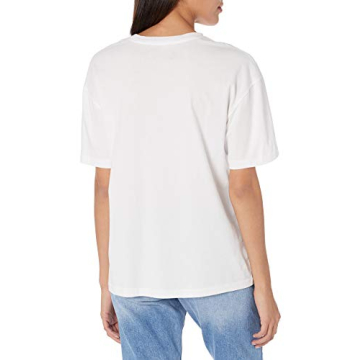 Soft Loose-Fit Drop Shoulder T-Shirt by The Drop Women