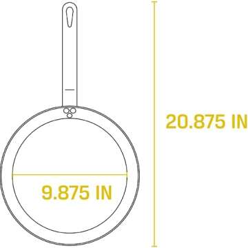Lodge Carbon Steel Skillet - Durable and Versatile Cookware