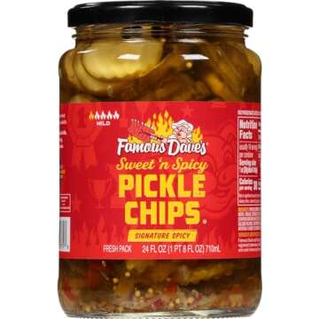 Famous Dave's - 3 pck Sweet n' Spicy Pickle Chips (72 oz.)