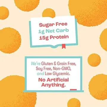 Schoolyard Snacks 12 Pack Keto Cereal Low Carb Sugar Free Cereal (Peanut Butter) - 15g High Protein Cereal Low Carb Low Sugar Keto Breakfast & Snack - Healthy Low Calorie Gluten & Grain Free Cereal