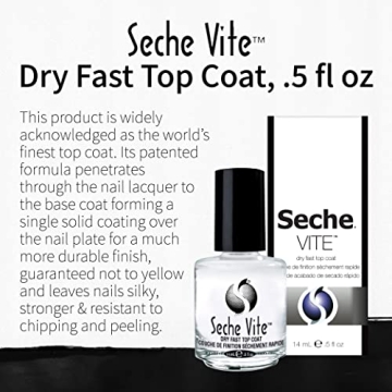 Seche Vite Dry Fast Top Coat for Quick-Drying Nails