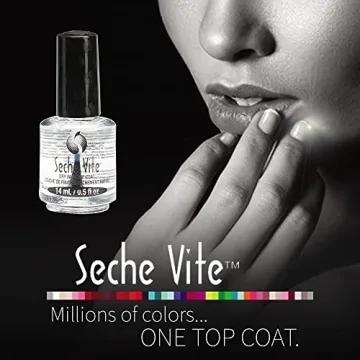 Seche Vite Dry Fast Top Coat for Quick-Drying Nails