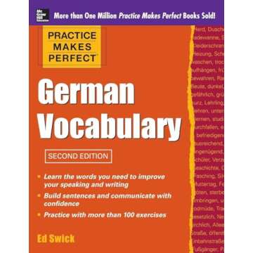 Practice Makes Perfect German Vocabulary (Practice Makes Perfect Series)