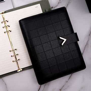 CAGIE A5 Refillable Planner Notebook – Stylish & Functional