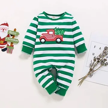 Cute Infant Christmas Jumpsuit for Boys & Girls