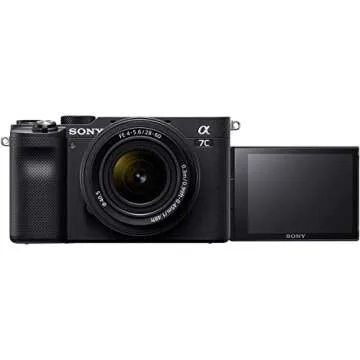 Sony Alpha 7C Full-frame Compact Mirrorless Camera Kit -ILCE7CL/B, Black (Renewed)
