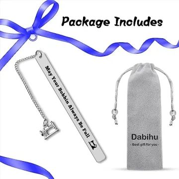 Funny Sewing Bookmark Gift for Crafters and Book Lovers