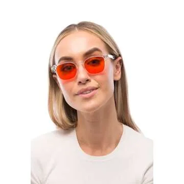 BON CHARGE Crystal Blue Light Blocking Glasses - Sleep Better