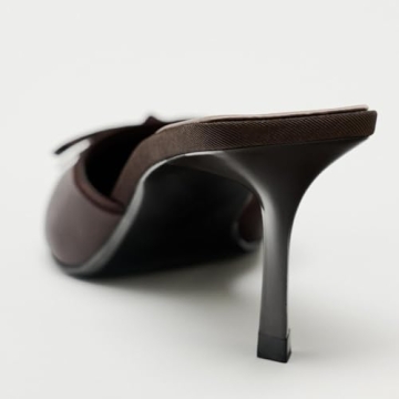 UFEDO Kitten Heel Bow Mules - Chic Comfort for Women