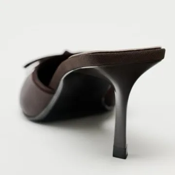 UFEDO Kitten Heel Bow Mules - Chic Comfort for Women