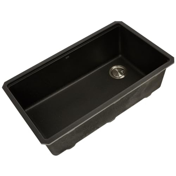 KRAUS Bellucci Undermount Workstation Sink in Metallic Black