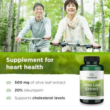 Swanson Olive Leaf Extract Capsules for Immune Support