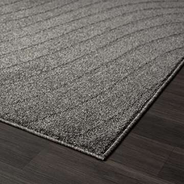 LUXE WEAVERS Modern Geometric Wave Rug 5x7