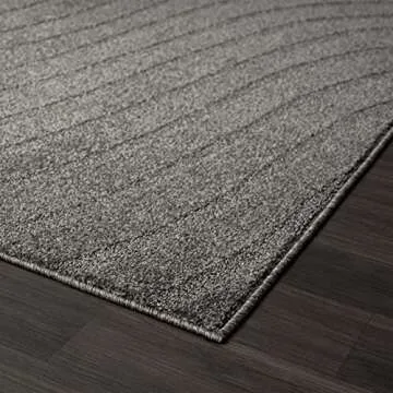 LUXE WEAVERS Modern Geometric Wave Rug 5x7