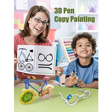 SONGTIY 3D Printing Drawing Book for Kids 8+